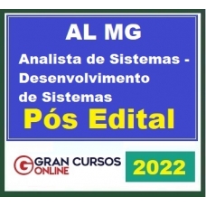 AL MG - Analista de Sistemas - Desenvolvimento de Sistemas - Pós Edital (G 2022) Assembleia Legislativa de Minas Gerais
